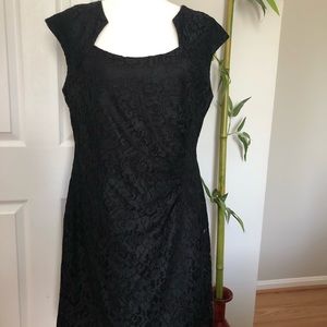Perfect black lace dress